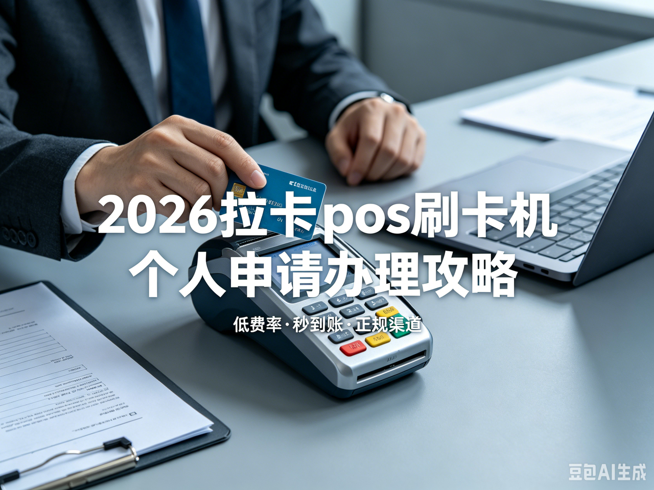 2026拉卡拉个人pos 机申请办理条件，央行支付牌照到账快无套路